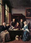 HOREMANS, Jan Jozef II The Marriage Contract France oil painting reproduction
